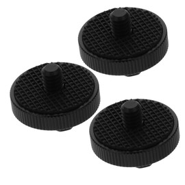 Mobestech 3pcs Cold Shoe Mount Adapter Set for DSLR Screw Flash Holder and Monitor Bracket Non-Slip Pad Design for Camera Accessories