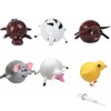 12PCS Kids Inflatable Blowing Vent Balloons Toy TPR Animal Squeezing