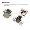 STIANC 20 Pack 3/8" Overlay 3D Soft Close Hinges for