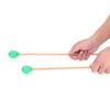 1 Pair Wool Head Keyboard Marimba Mallets with Beech Handles