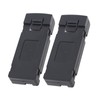 2PCS 3.7v 2600mah RC Aircraft Lithium Battery with Charge Line