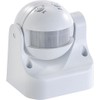 revolt Outdoor Motion Detector: Vertical Pivoting 180° PIR Motion Detector,