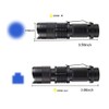 Blue Torch, WESLITE LED Torch Blue Light Mini Torches with