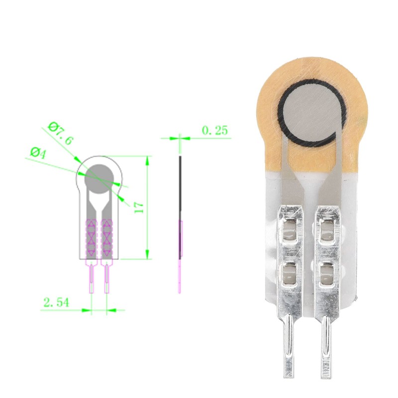 Miskall Thin Film Pressure Sensor, High Precise Flexible Force Sensing