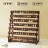 EEUOPQ Wooden Earring Display Stand, 7 Tiers, Earring Holder, Large