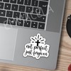 Christian Faith Stickers - Not Perfect Just Forgiven – Waterproof
