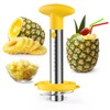 ZAFNAH Pineapple Corer and Slicer Tool, Pineapple Cutter and Corer,