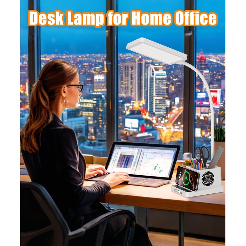 cozoo Desk Lamp, LED Desk Lamps for Home Office with