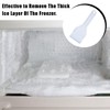 Pack of 2 fridge ice scrapers, freezer, plastic material does