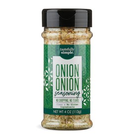Tastefully Simple Onion Onion Seasoning, 4 Ounce (Pack of 3)