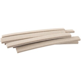 Waxman Consumer Group 4719495N 1/2" X 6" Oatmeal Self-Stick Felt Strips 9 Count