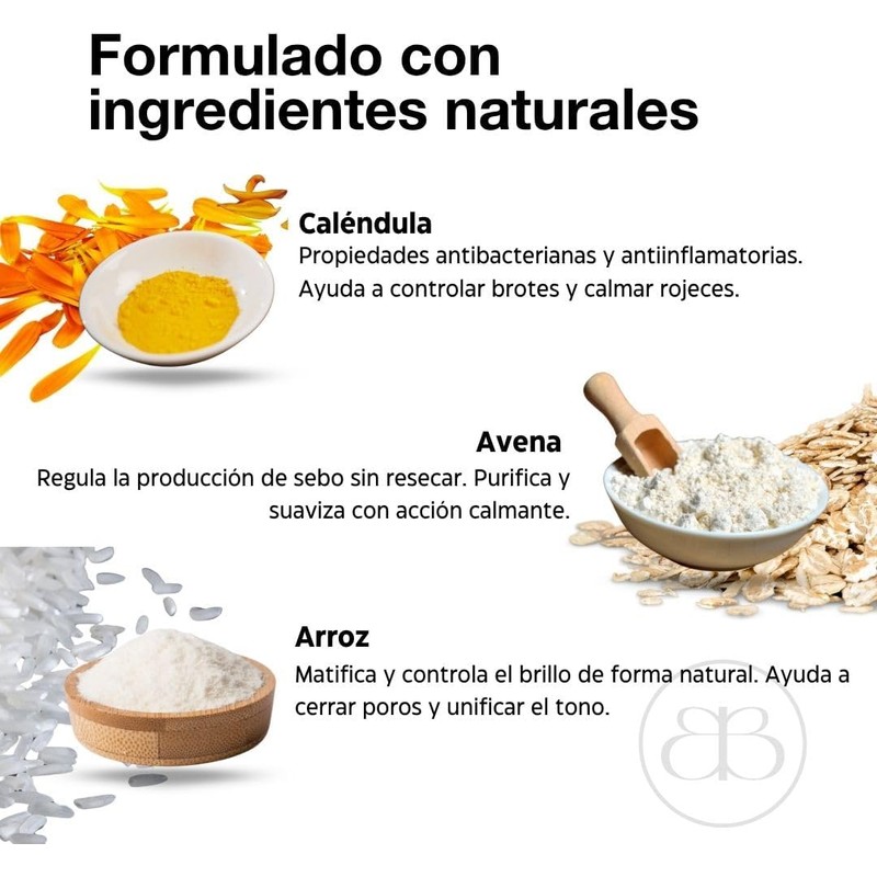 Rubor en Polvo Compacto, para Piel Grasa y Sensible, con