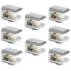 Sayayo Solid Glass Clamp Glass Hinge Glass Shelf Support Wall