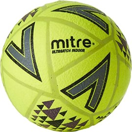 Mitre Ultimatch Indoor Football, yellow, 5, K-REY-MTB0525