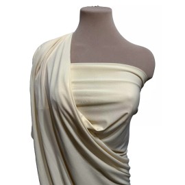 DOUBLE BRUSH POLY CHAMPAGNE  4 WAY STRETCH SOFT HAND, INFANT WEAR, LIGHT WEIGHT