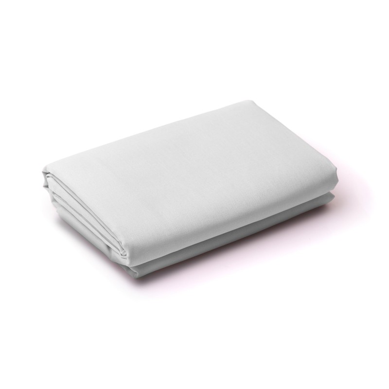 0Bed Flat Sheet Double 260 x 290 cm Bianco