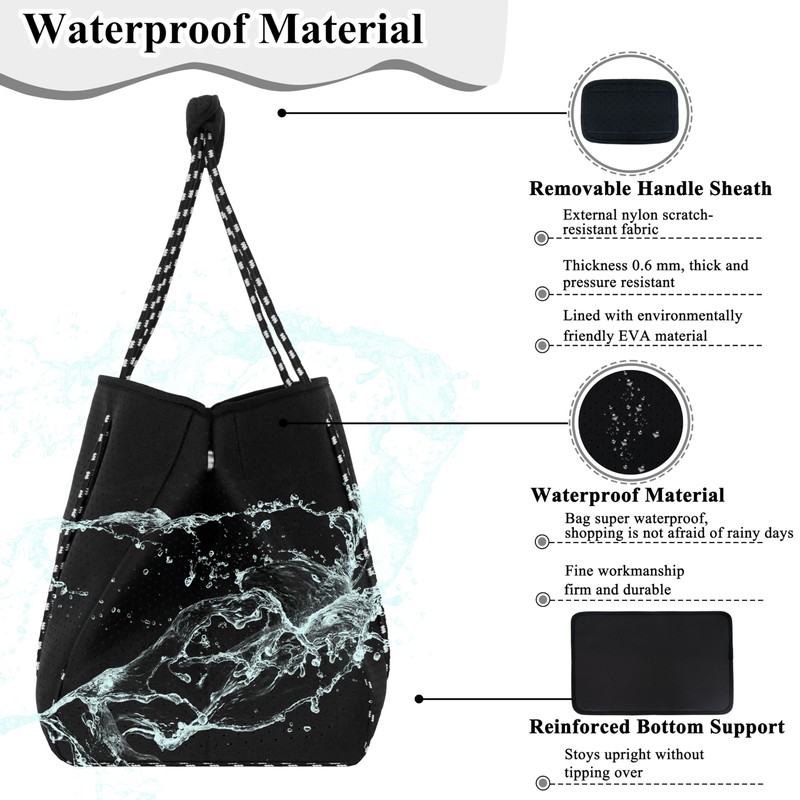 QOGiR Multipurpose Gym Beach Bag - Light Weight, Large, Sports