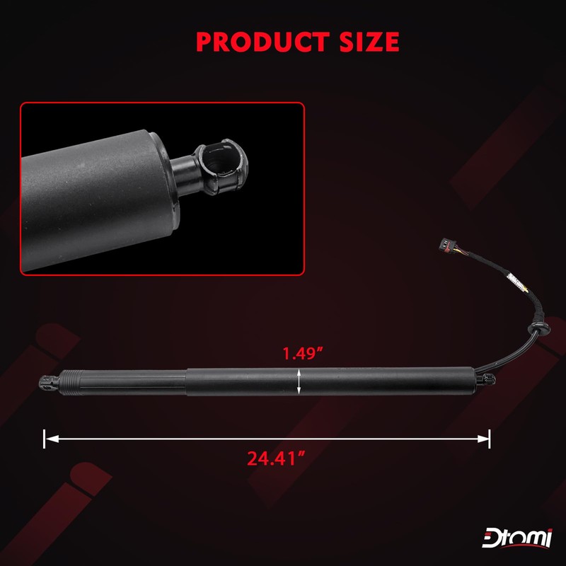 Dtomi Rear Tailgate Power Lift Support Liftgate, Trunk Lift Shock