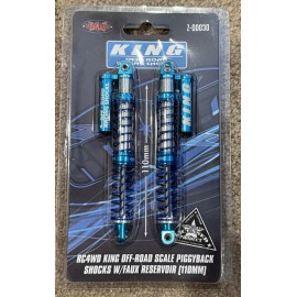 RC4WD King Off-Road 1/10th Scale Piggyback Shocks w/Faux Reservoir (110mm)