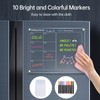 Clear Acrylic Magnetic Dry Erase Board with Monthly & Weekly