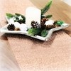 com-four® 2 x Christmas Table Runners - Decorative Table Runner
