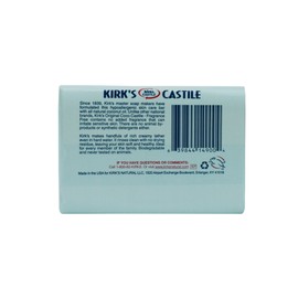 Kirk's Original Coco Castile Soap, Fragrance Free (48 Pack)