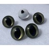 2 Pair Safety Eyes Cat Eyes 25mm Iridescent Colors (Light