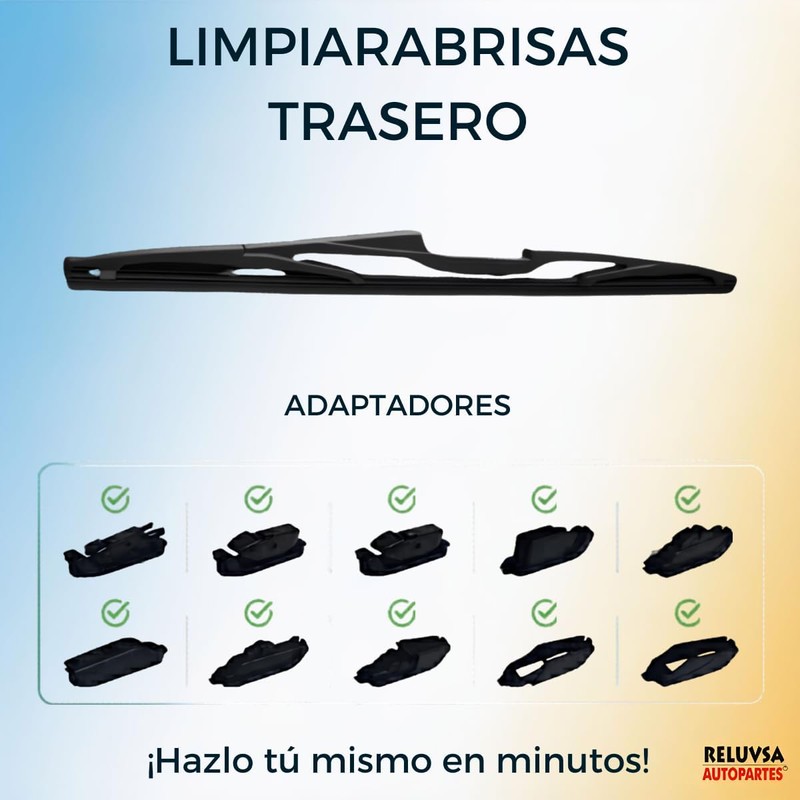 Juego De 3 Escobillas Limpiaparabrisas Reluvsa Compatible Para Kia Sportage