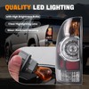 BeamTrack LED Tail Light Assemblies Compatible with 2005-2015 Toyota Tacoma