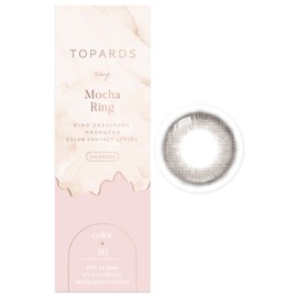 TOPARDS (TOPAZ) One Day 10 Pieces Mocha Ring (-4.00) Produced by Rino Ishihara Color Control
