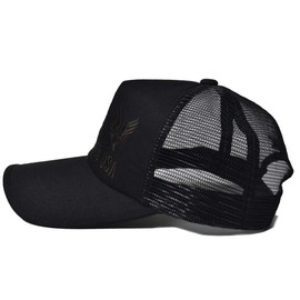 AVIREX Front Embroidered Limited USA Mesh Cap, black4
