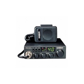 Uniden PRO520XL Pro Series 40-Channel CB Radio. Compact Design. ANL Switch and PA/CB Switch. 7 Watts of Audio Output and Instant Emergency Channel 9. - Black