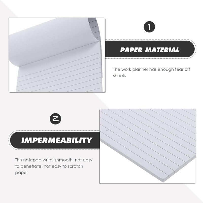 Operitacx Lined Paper a5 Pad, a5 Lined Paper Refill Pad