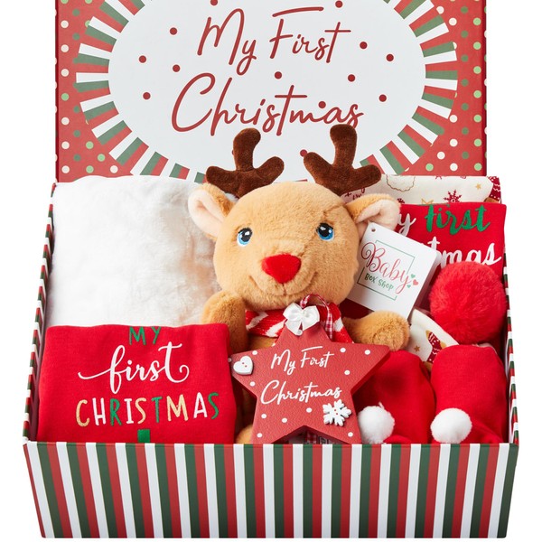 Unisex Baby Christmas Hamper, Baby's First Christmas, Baby First Christmas,