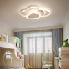 37W LED Ceiling Lights Cartoon Heart Shape For Kids Bedroom