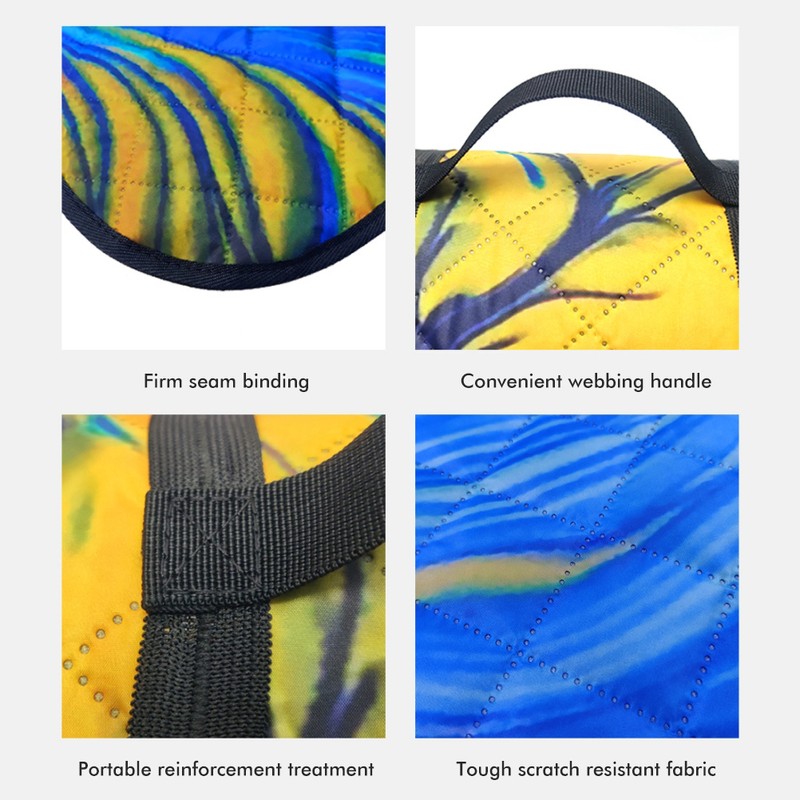 Picnic Blankets Beach Blanket Machine Washable Waterproof Outdoor Mat for