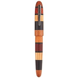 Conklin All American Quad Wood Limited Edition 398 Rollerball Pen - A Luxury Pen for Journaling, Autographs, and Memorable Gifts on Any Occasion