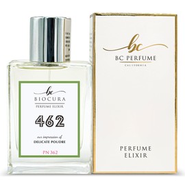 BIOCURA BC Perfume 462 Inspired by Delicate Poudre For Women Replica Fragrance Dupes Eau de Parfum Spray Bottle 1.7 Fl Oz/50ml