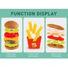 KIMSTONE Kids Pretend Play Food Sets Fake Food Toy Toddler