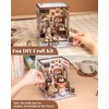 CUTEBEE Book Nook Kit - DIY Dollhouse Houses, Miniature House
