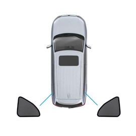 MAX COOL Car Window Magnetic Mesh Sun Blind Shades Suitable for Honda CR-V 2017-2023