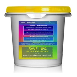 Shore Restore - Eco Friendly MUCK SILT Sludge Digester Pellets Bacteria Enzymes Reduce Control Organic Build-up in Lake and Pond (10lbs)