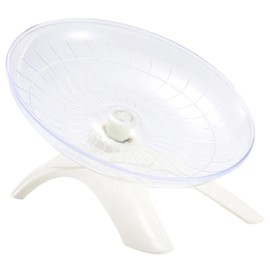 Housoutil Guinea Pig Toys Quiet Hamster Wheel with Stand for Small Pets Chinchilla Gerbil Toys