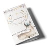 OLGS Mother-Child Passport 3-Piece Case, Boho Friends, Stylish Protective Case,