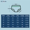 EZ Moms 8 Packs High Waist Boys Training Underwear Reusable