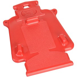 Kijima ZK3-10002R Bike Parts K3 Side Stand Coaster Oil Lantern Motif Fall Prevention Lightweight Red