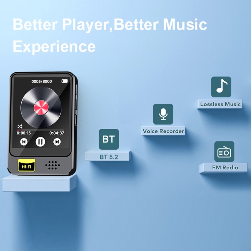 USB Audio Player Hi-Fi Mp3 Player Mini MP3 MP4 Player