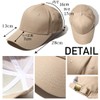 Savilman UV Protection Men's Plain Hat Cap 100% Cotton Running