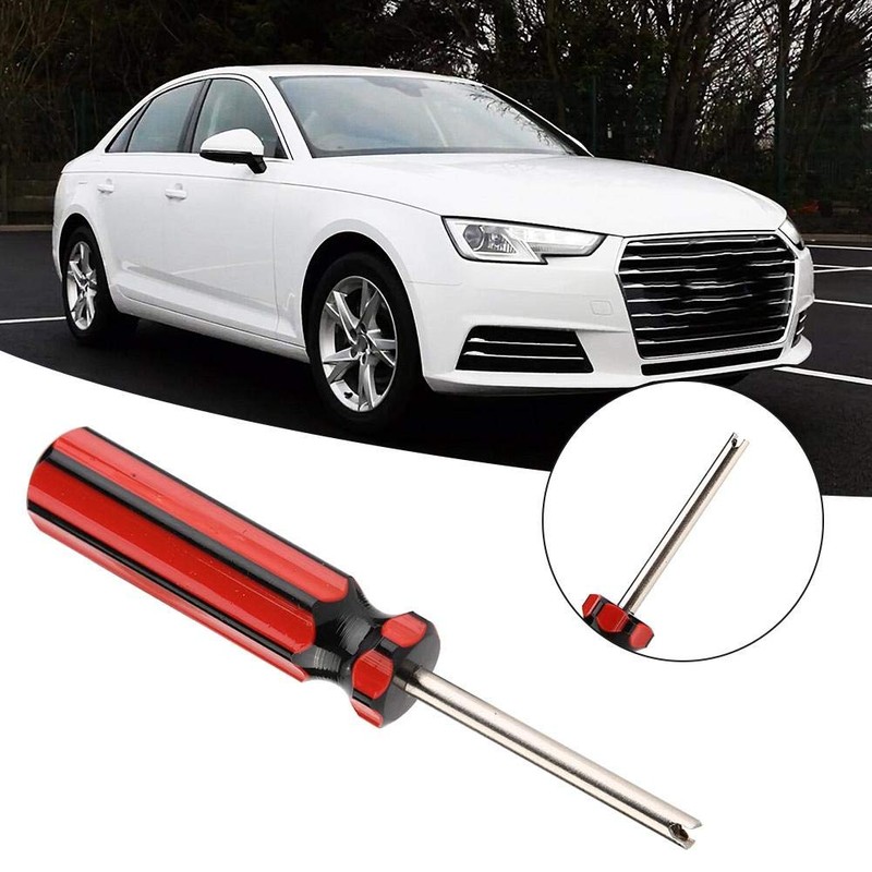 Qiilu Car Valve Driver Tire Valve Wrench, Air Valve Wrench,