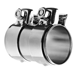 BITS4REASONS E-TECH EC014 New Model Heavy Duty Adjustable Exhaust Pipe Joiner/Connector (58-60MM, 95MM Long)